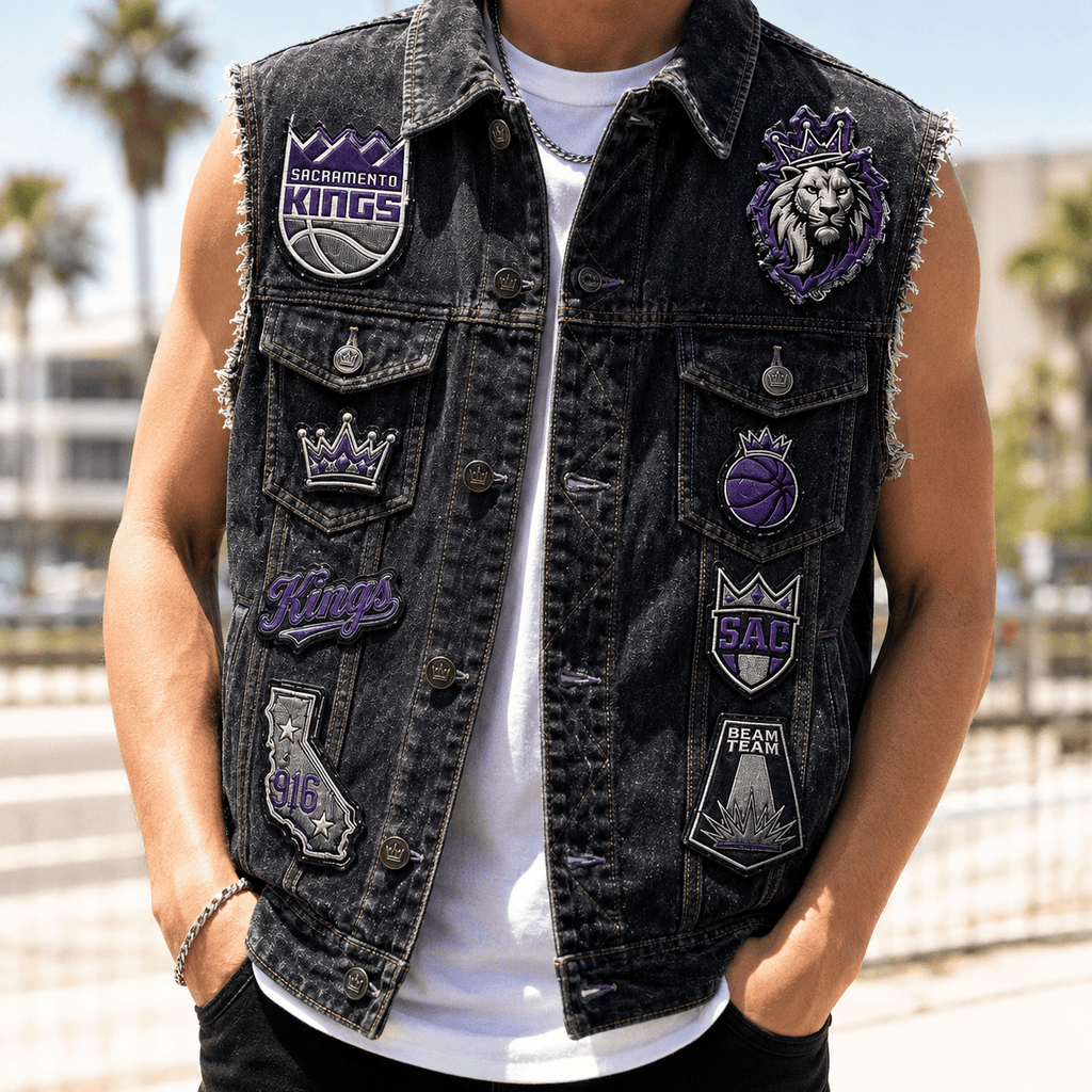 SCRK PREMIUM DENIM VEST NVH
