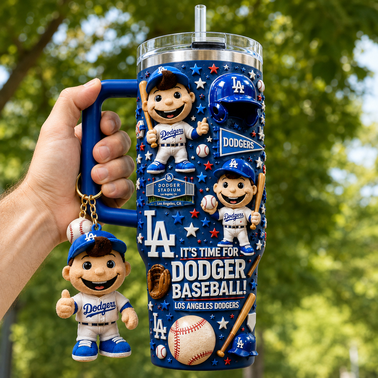 LAD 40oz Tumbler With Handle DNBN