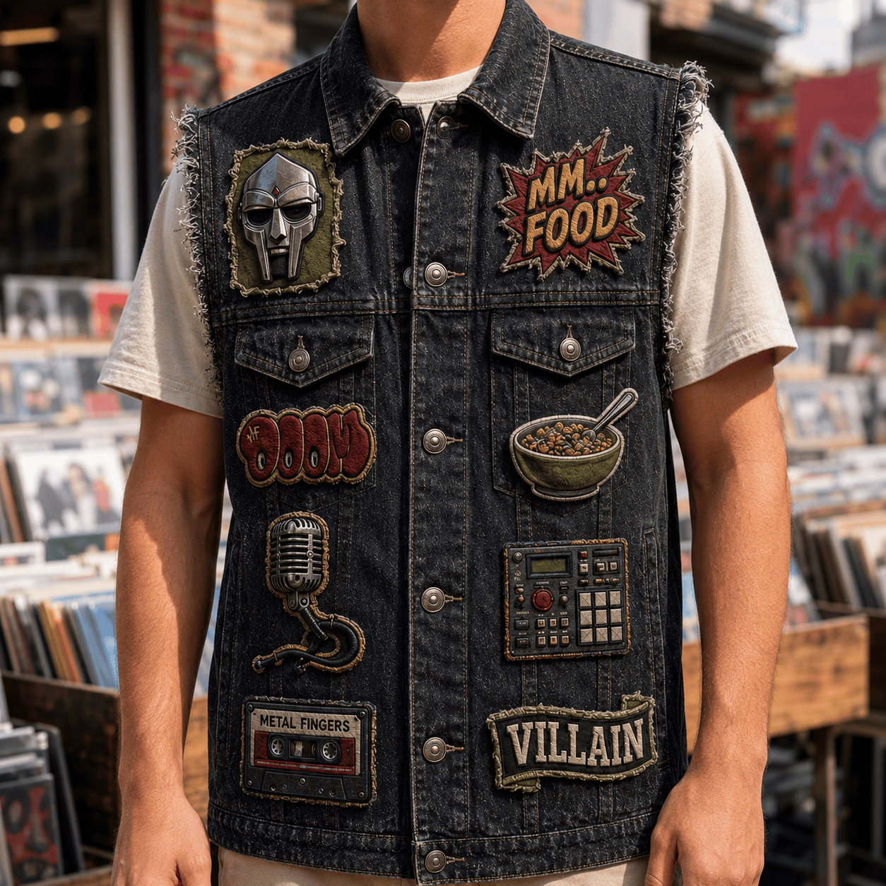 MFD PREMIUM DENIM VEST NTVA