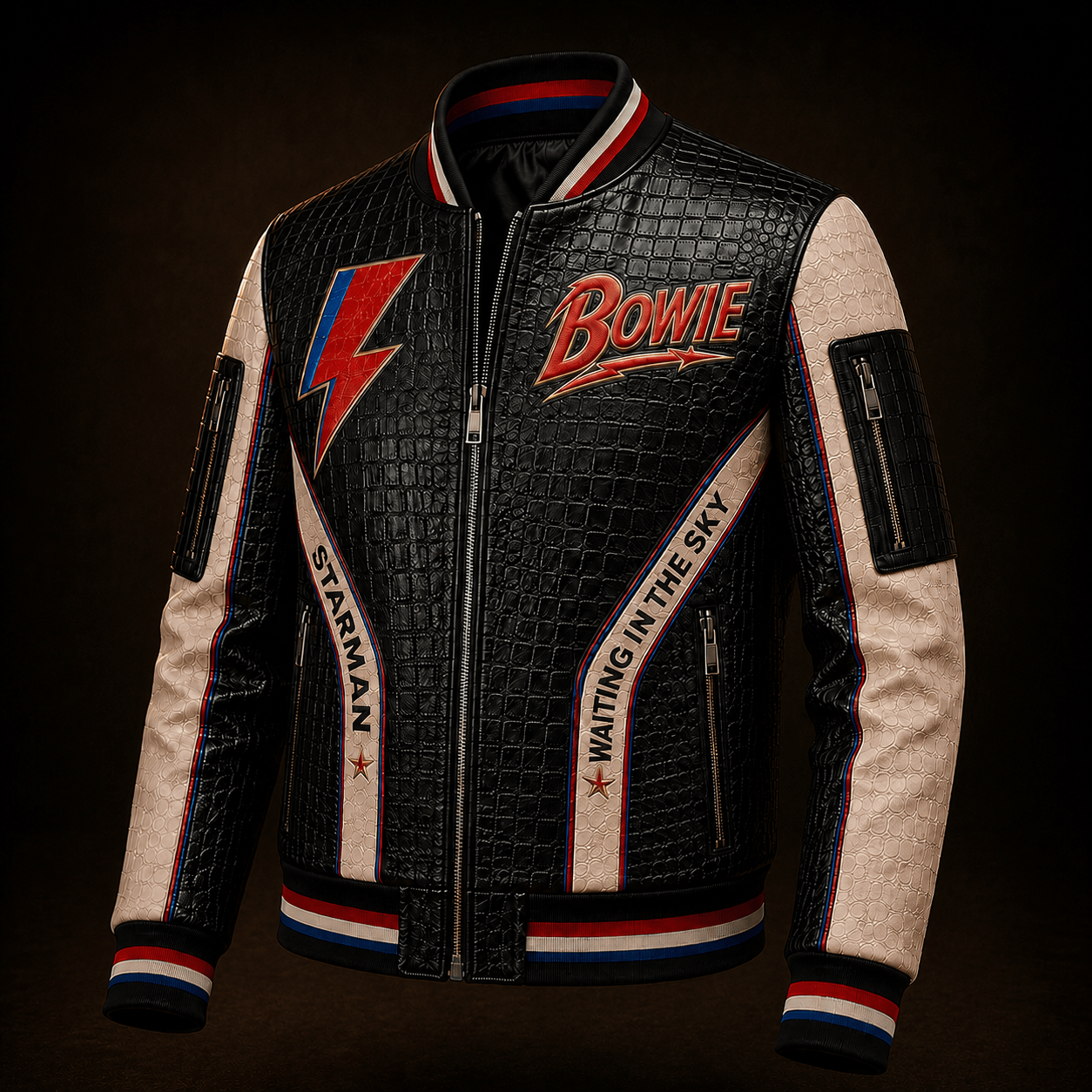 Premium DVB Leather Zipper Jacket PVNA