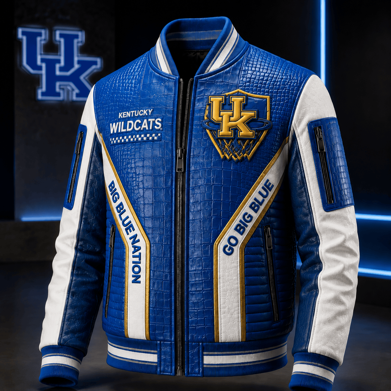 Premium KWC Leather Zipper Jacket TTMH