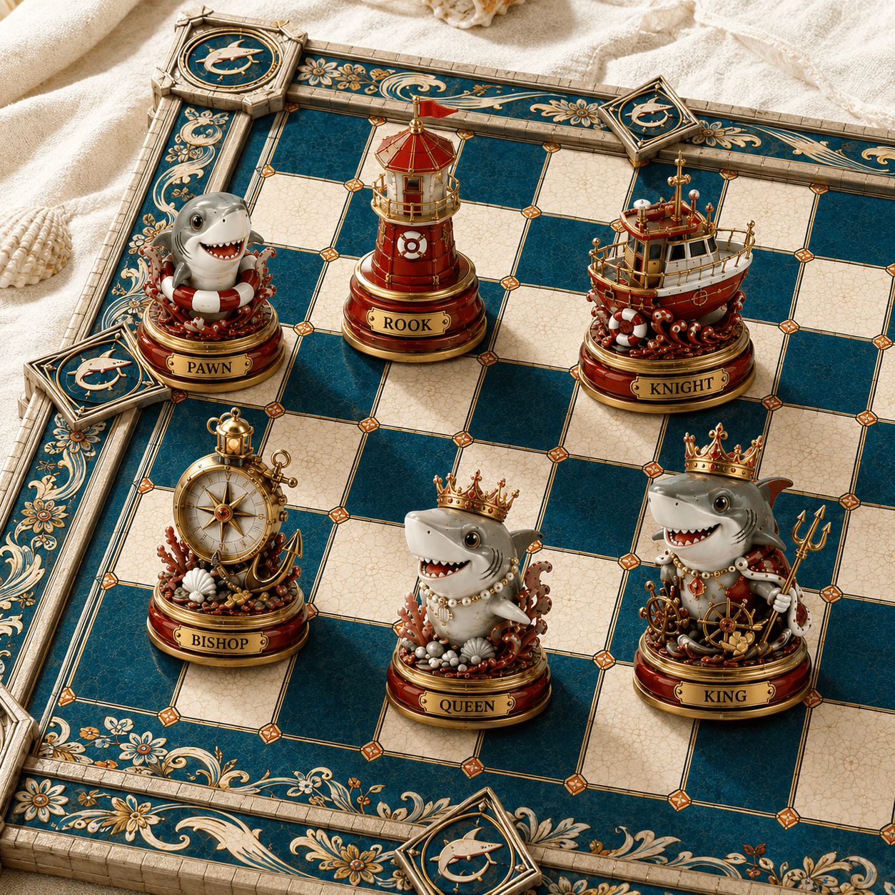 Premium JAWS Chess Set PDL